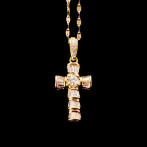 クロスダイヤモンド<br>ネックレス